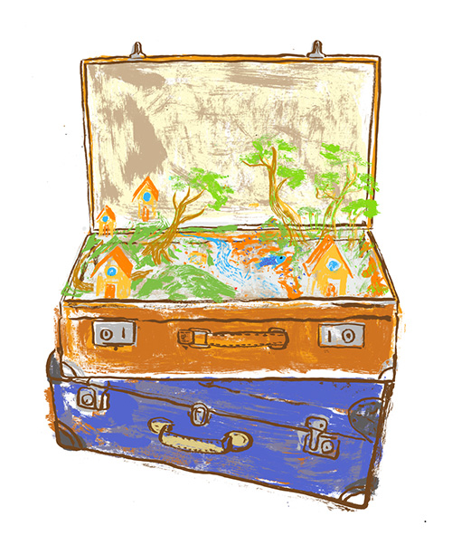 Dans ta valise